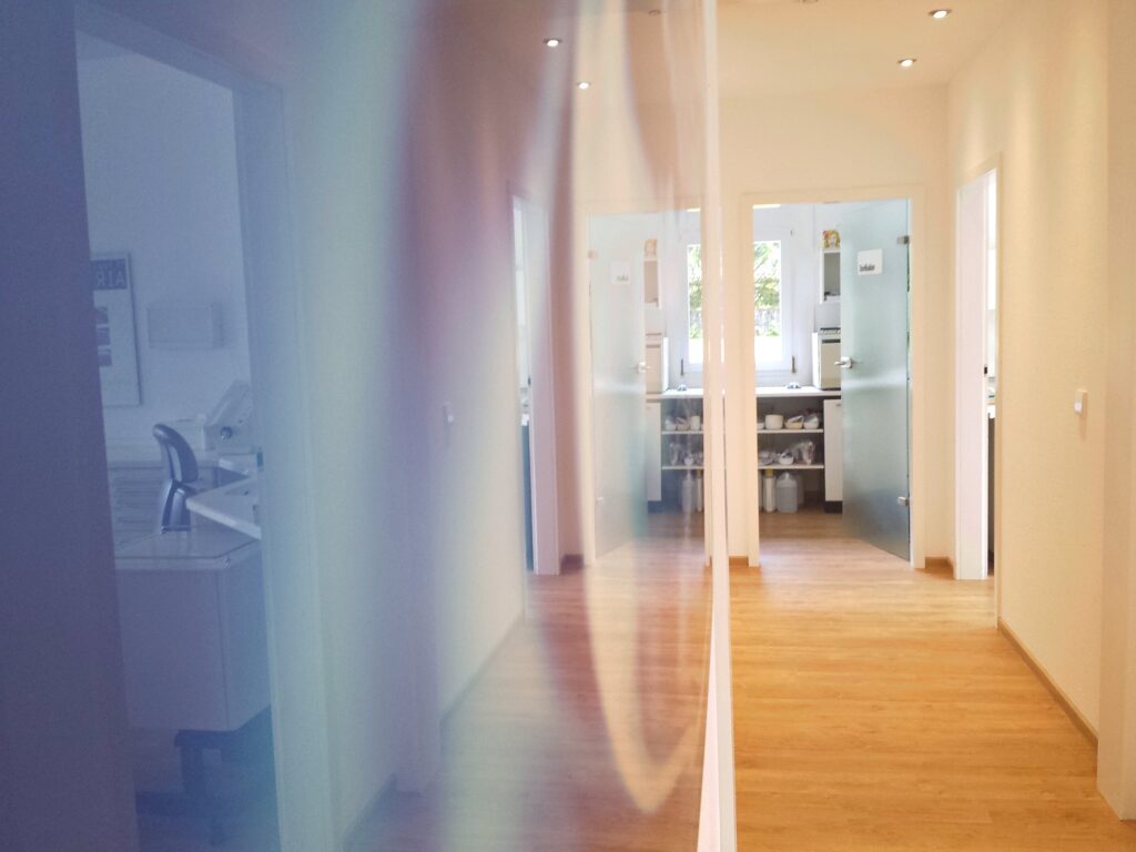 Praxisräume der Zahnarztpraxis Schumacher